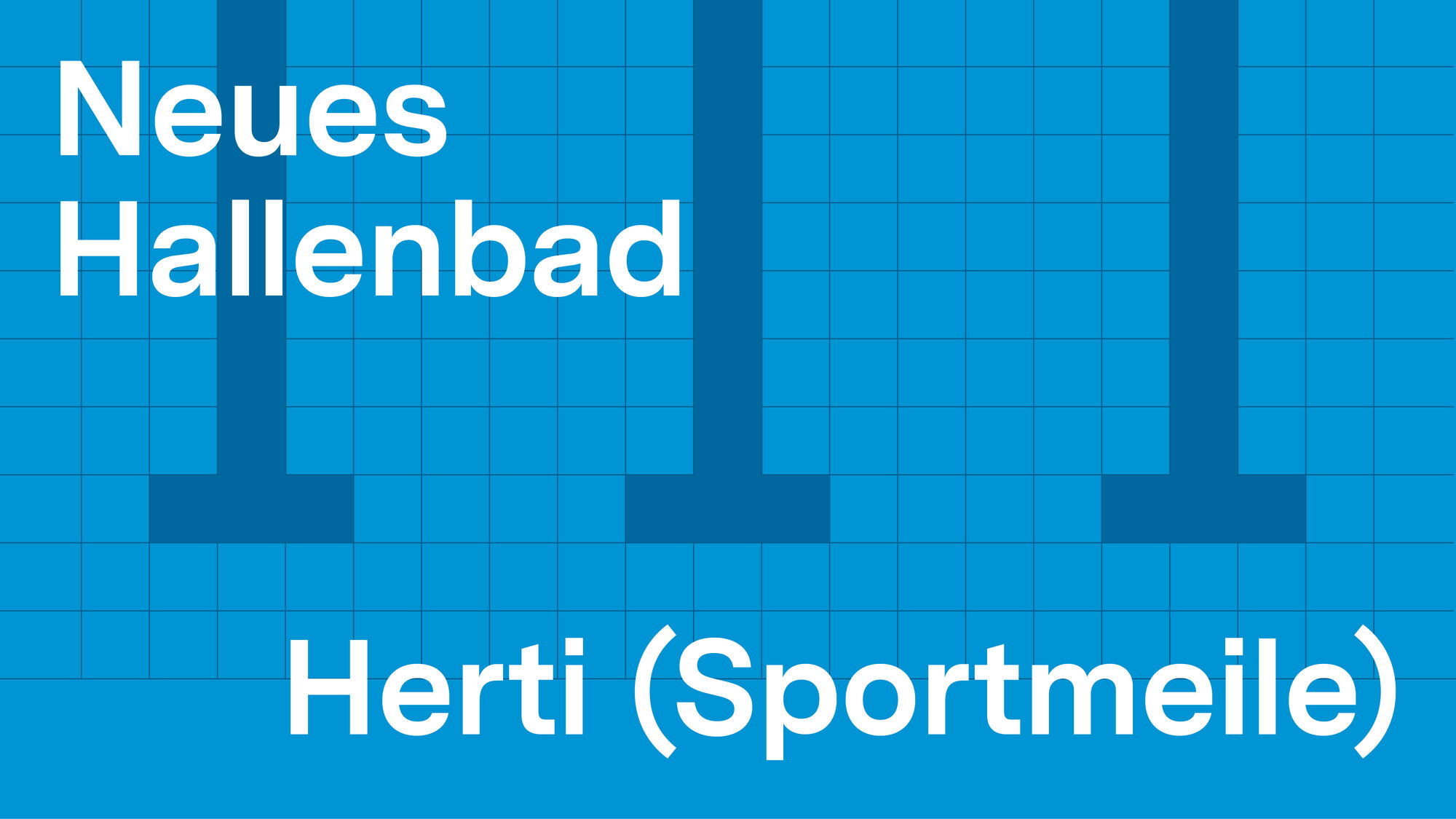 Neues Hallenbad in der Stadt Zug