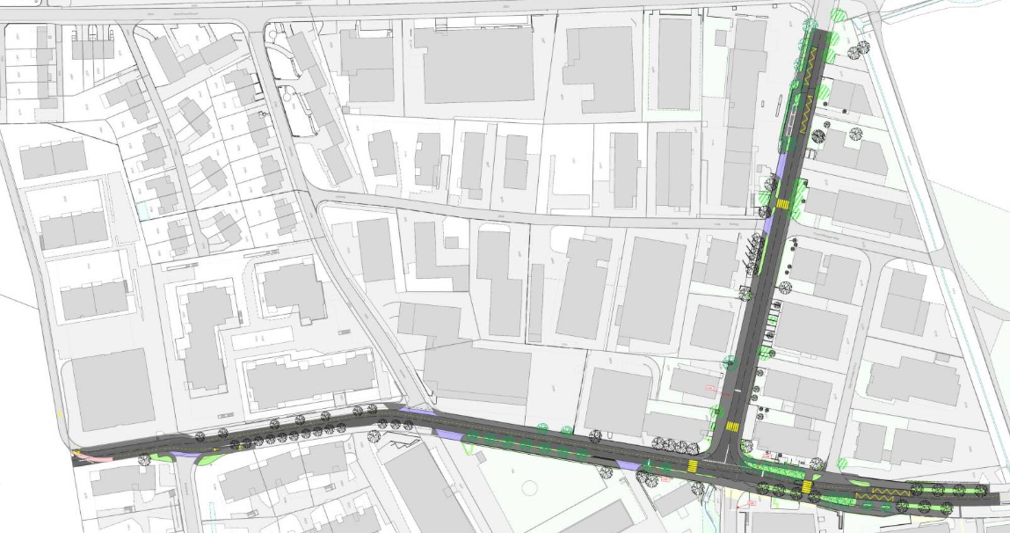Baustart für die Sanierung der Grienbachstrasse
