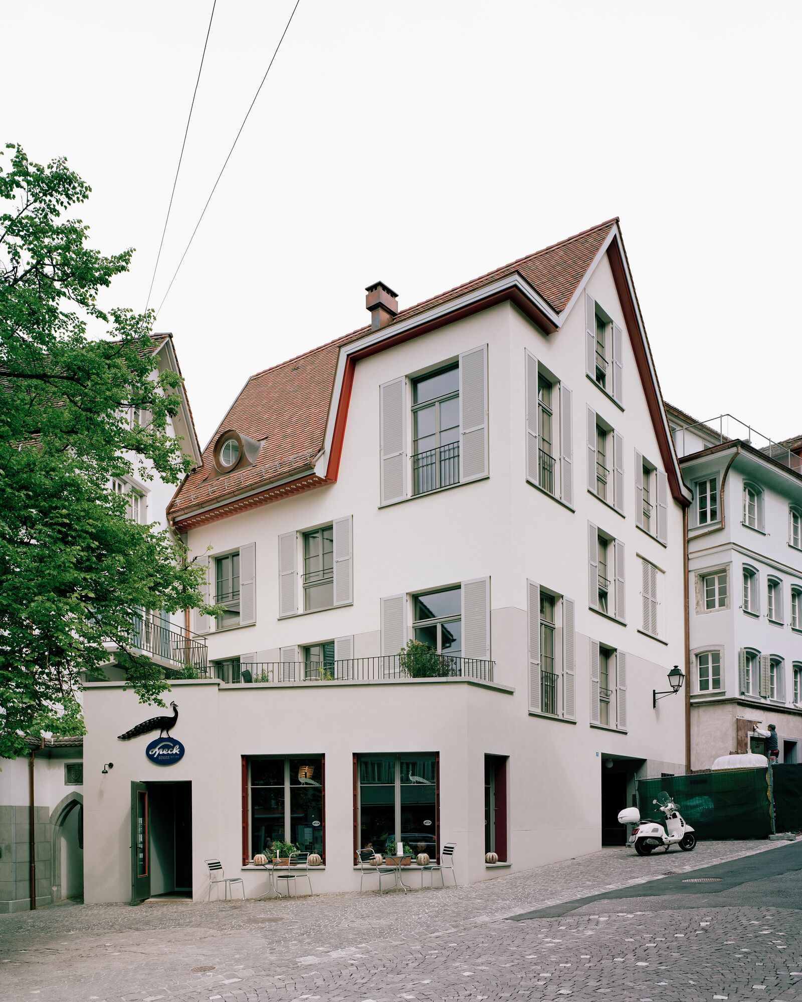 Ersatzneubau einer Brandruine in der Zuger Altstadt