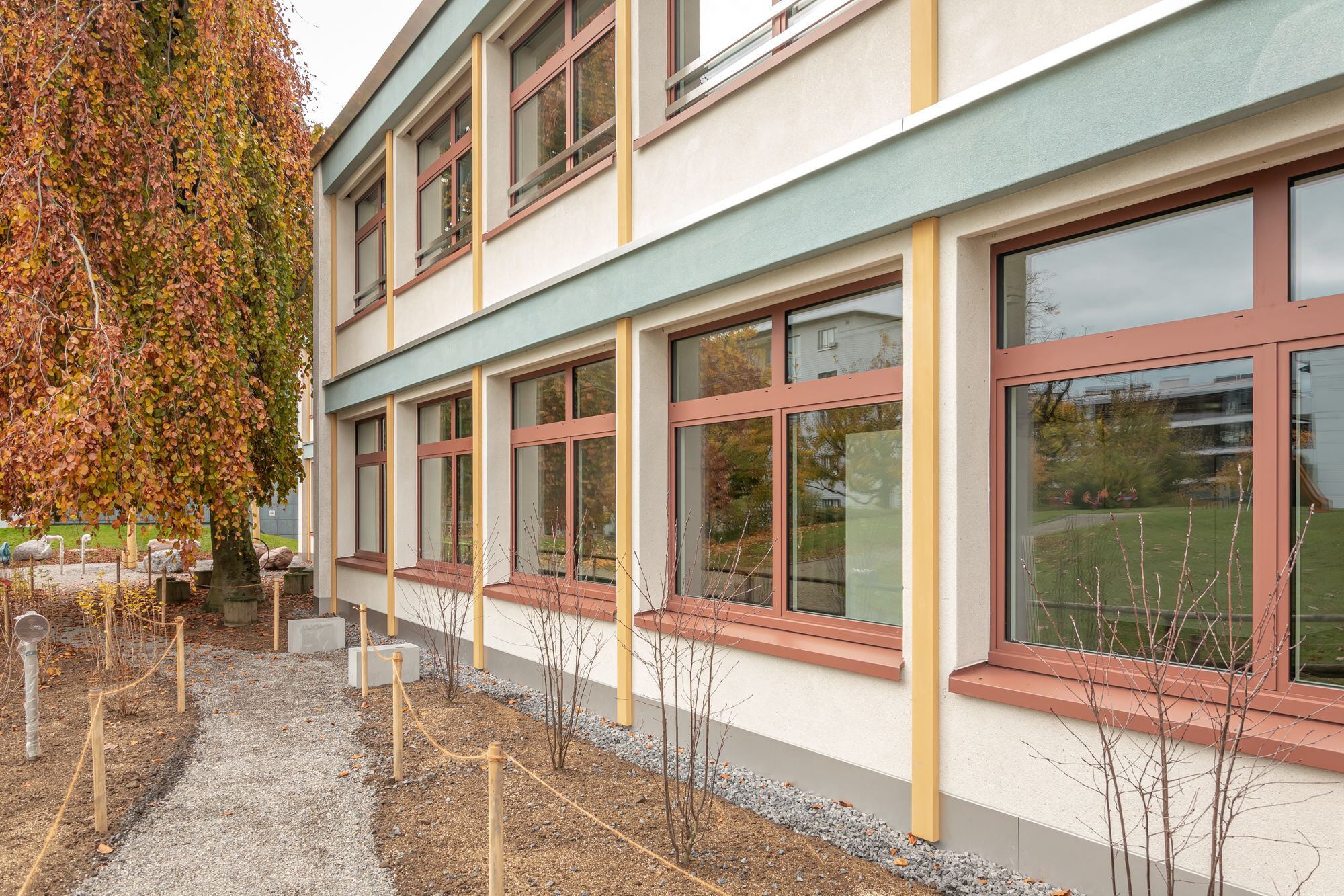 Aussenansicht Kleinschulhaus Riedmatt