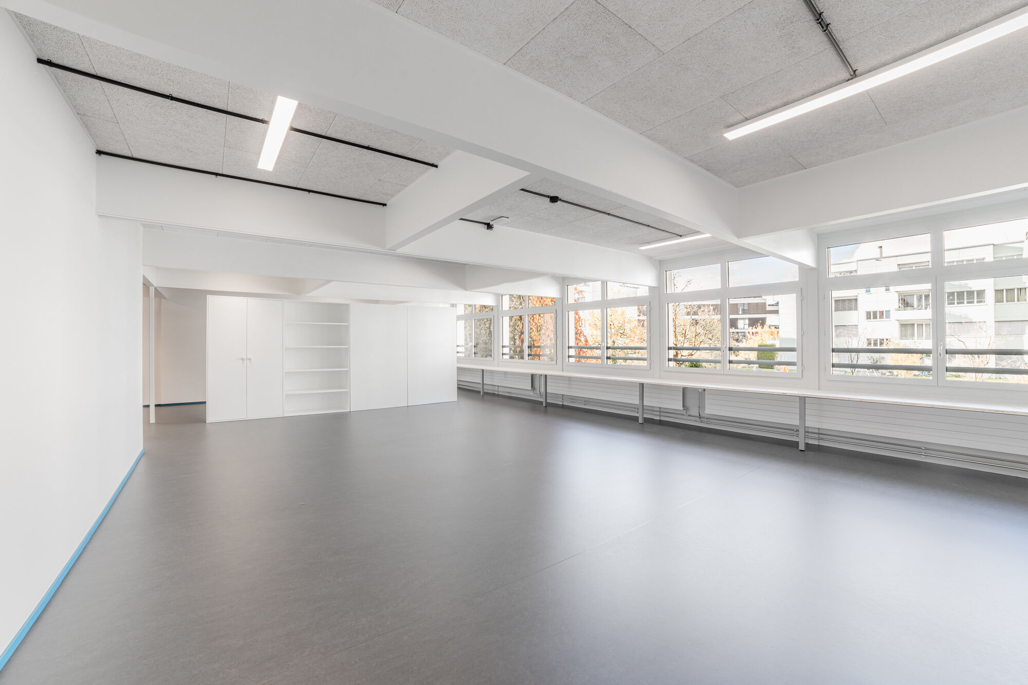 Innenraum Kleinschulhaus Riedmatt